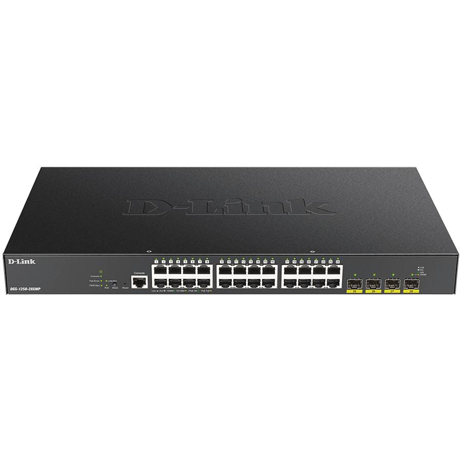 D-LINK 48-port Gigabit Smart Managed Switch with 4x 10G SFP+ ports