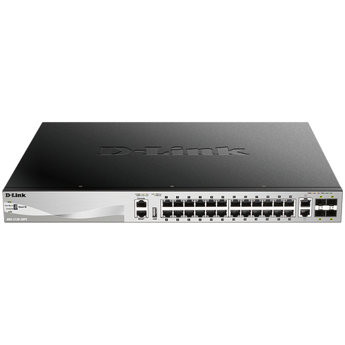 D-LINK 24 SFP ports Layer 3 Stackable Managed Gigabit Switch