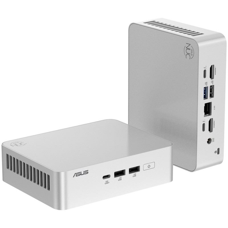 ASUS NUC 15pro+/RNUC15CRSU700002/Intel Ultra 7 255H/Intel Arc graphics/no Storage/no RAM/Intel Wi-Fi 7 BE201/no OS/EU Cord/Kit(L6)/EAN:4711387950241-4