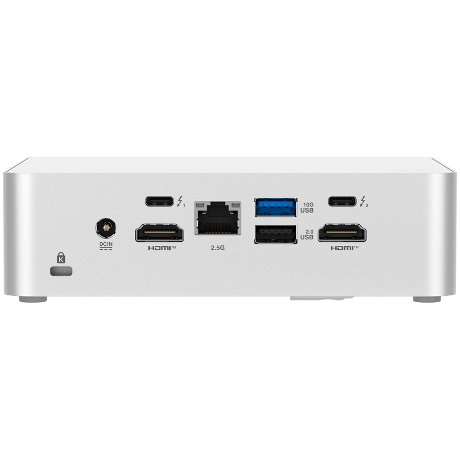 ASUS NUC 15pro+/RNUC15CRSU700002/Intel Ultra 7 255H/Intel Arc graphics/no Storage/no RAM/Intel Wi-Fi 7 BE201/no OS/EU Cord/Kit(L6)/EAN:4711387950241-2