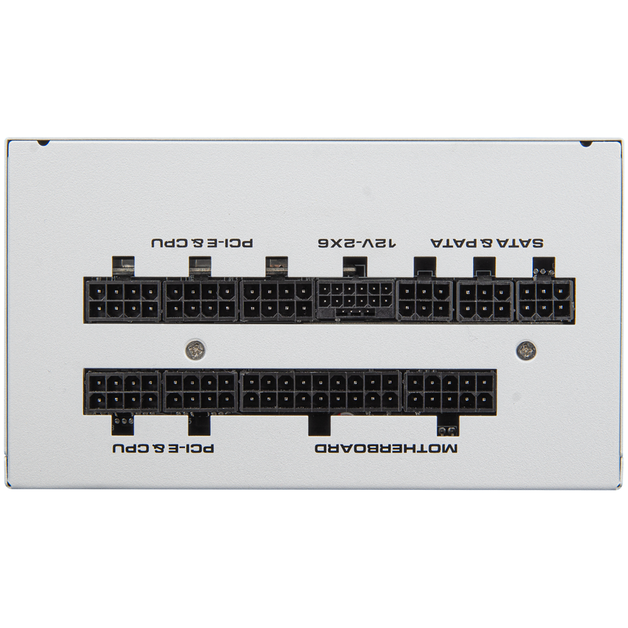 COUGAR GEXX2 1000 SNOW PSU,80 plus Gold, 1000W, Fully Modular, PCI-E 5.0 support, Color - WHITE