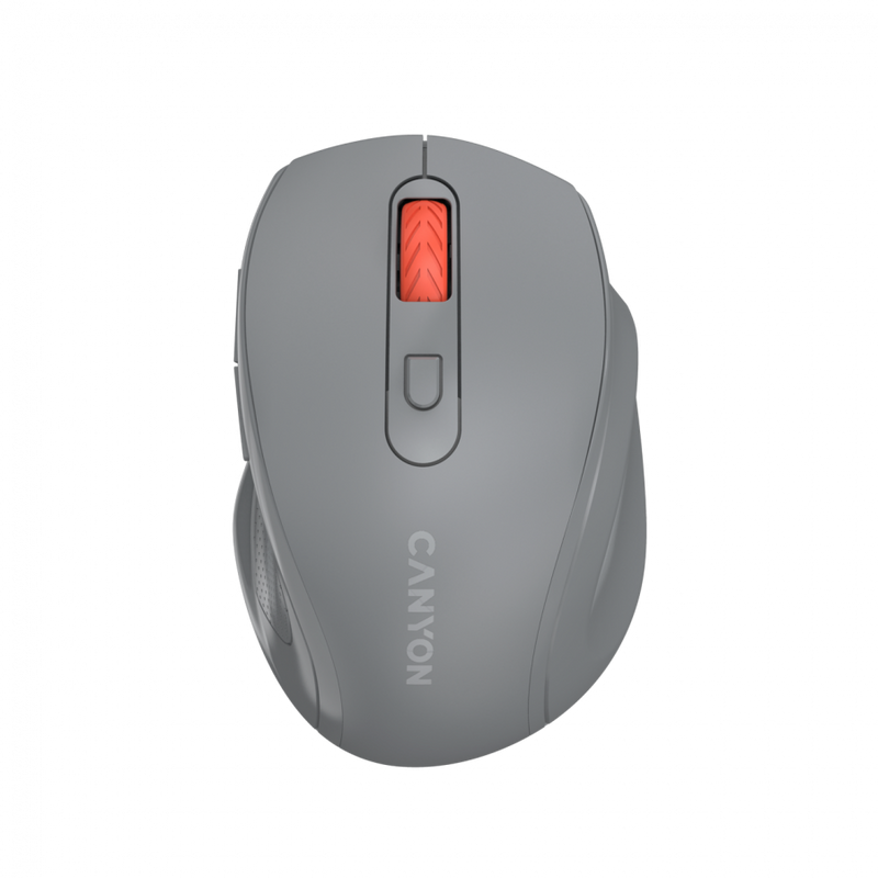 CANYON Mysz bezprzewodowa 6 przyc. 2.4GHz 1600 DPI ciemnoszara-1