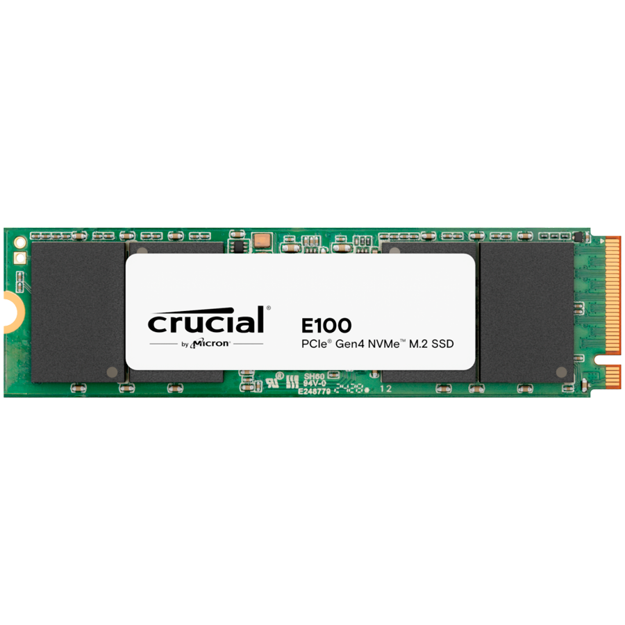CRUCIAL E100 2000GB [2TB] NVMe PCIe Gen.4 M.2 2280