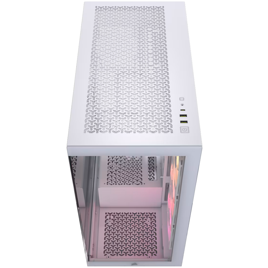 CORSAIR 3500X ARGB Mid-Tower PC Case - White-5