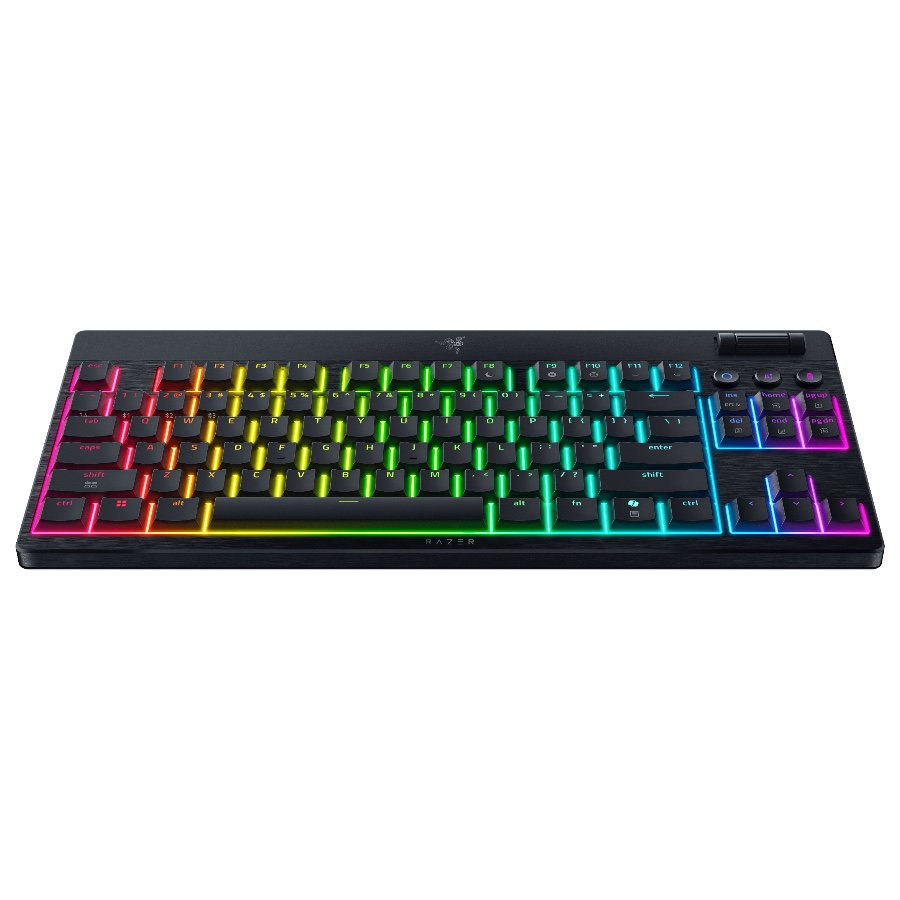 Razer BlackWidow V4 Low-profile Tenkeyless HyperSpeed (Green  Switch) - US Layout - Gaming Keyboard-3