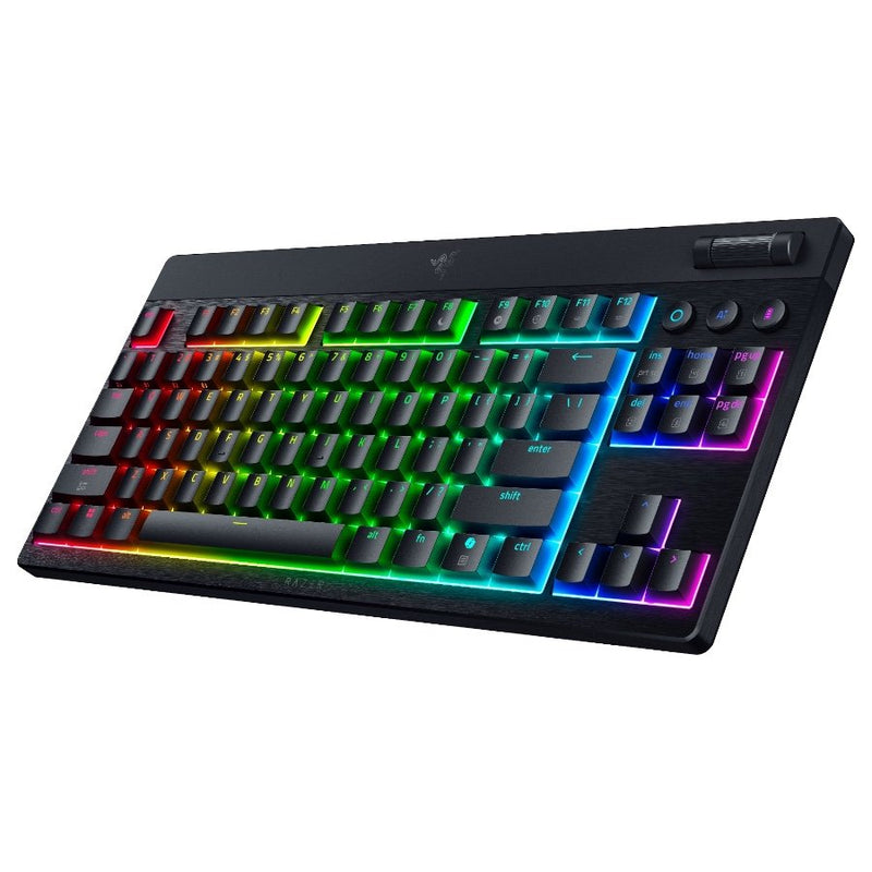 Razer BlackWidow V4 Low-profile Tenkeyless HyperSpeed (Green  Switch) - US Layout - Gaming Keyboard-4