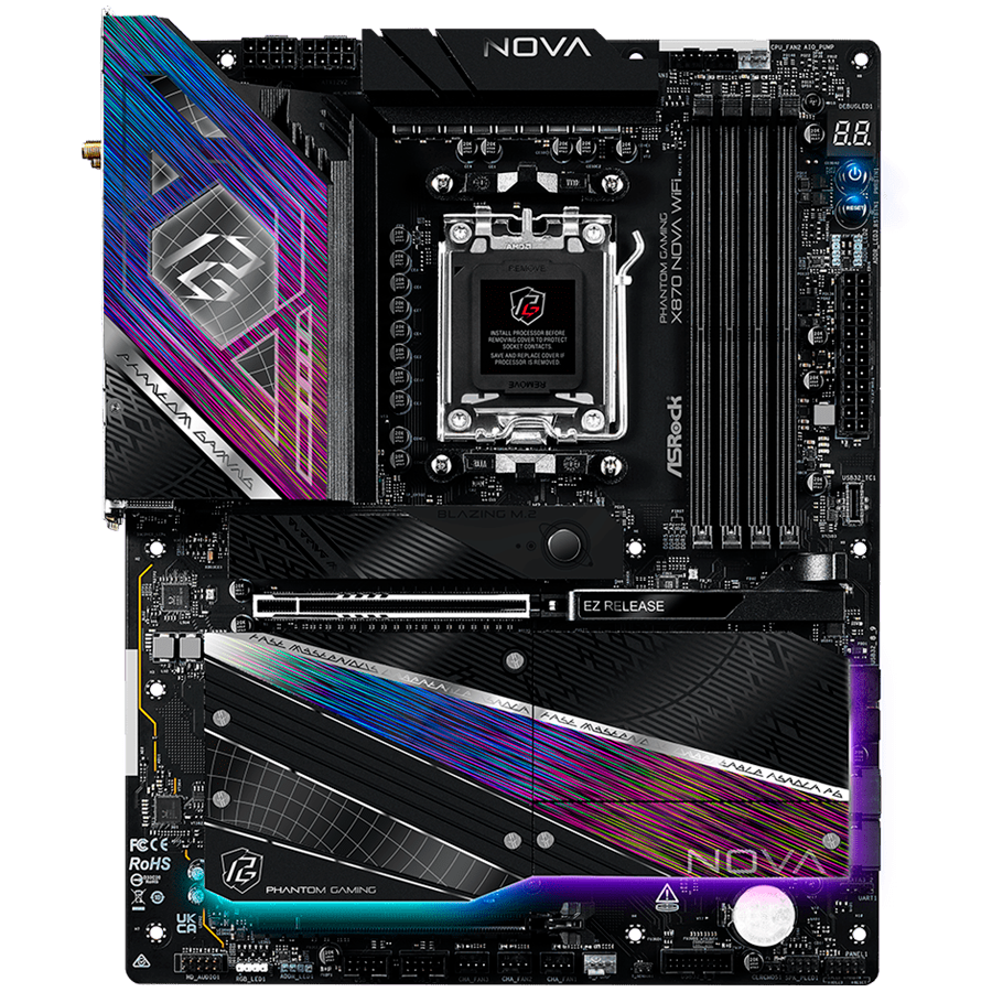 ASROCK X870 Nova WiFi ATX AM5 DDR5-2