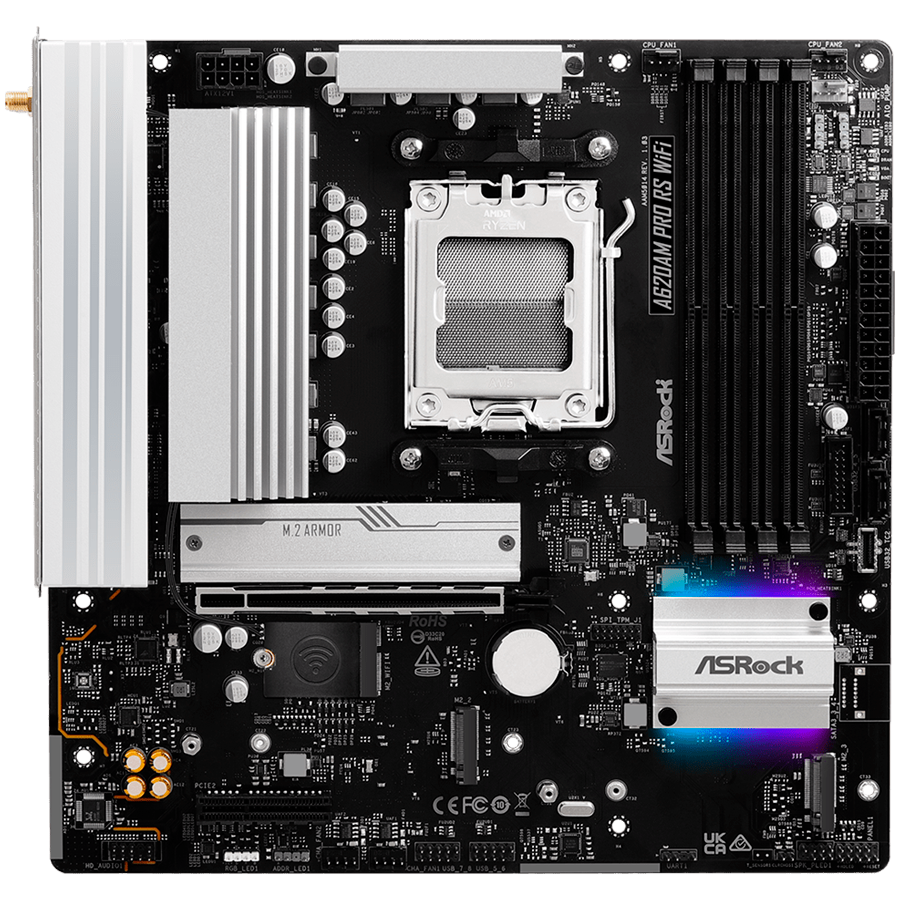 ASROCK A620AM PRO RS WIFI mATX AM5 DDR5-1