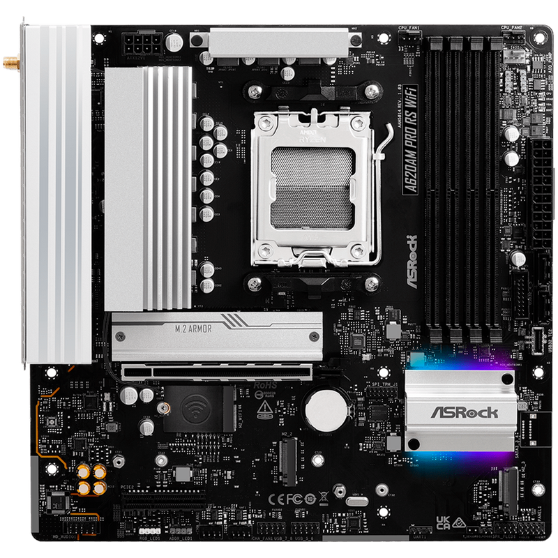 ASROCK A620AM PRO RS WIFI mATX AM5 DDR5-1
