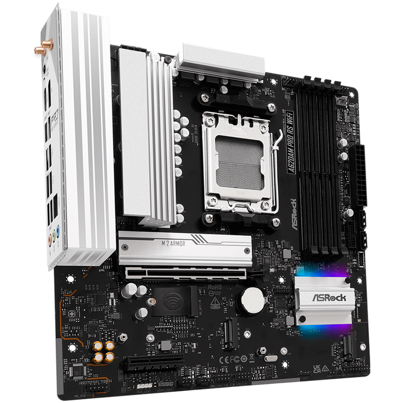 ASROCK A620AM PRO RS WIFI mATX AM5 DDR5-2
