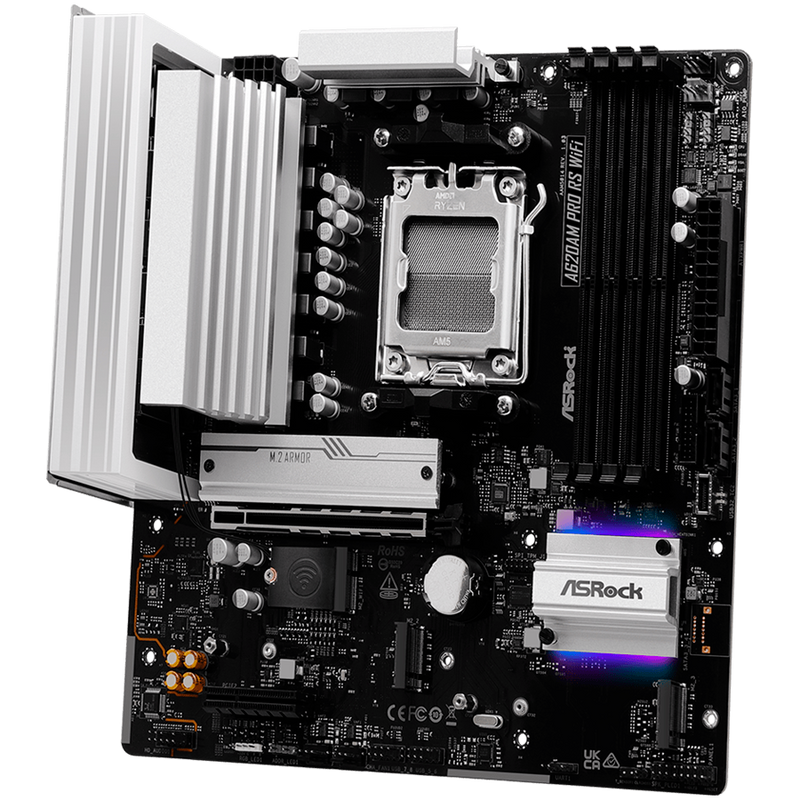 ASROCK A620AM PRO RS WIFI mATX AM5 DDR5-3