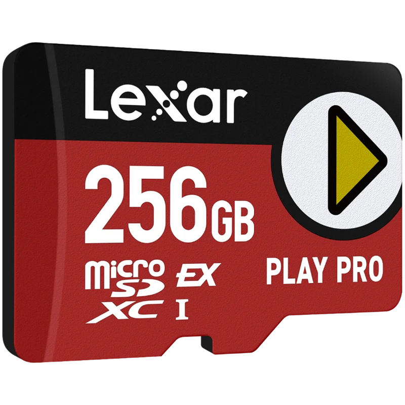 LEXAR PLAY PRO 256GB microSD Express 900MB/s EX C10 U3-4