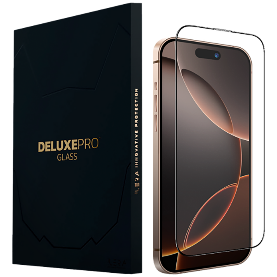iLera DeLuxe Original Glass Szkło ochronne do iPhone 16 Pro Max-1