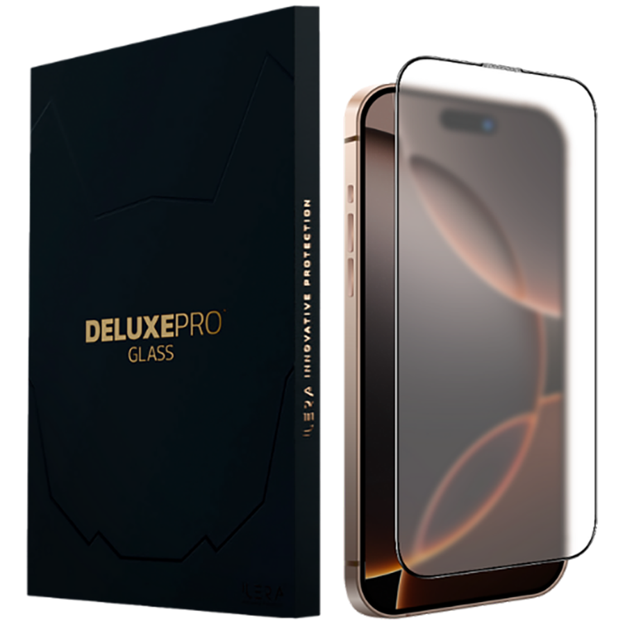 iLera DeLuxe Frosted Szkło ochronne do iPhone 16 Pro Max