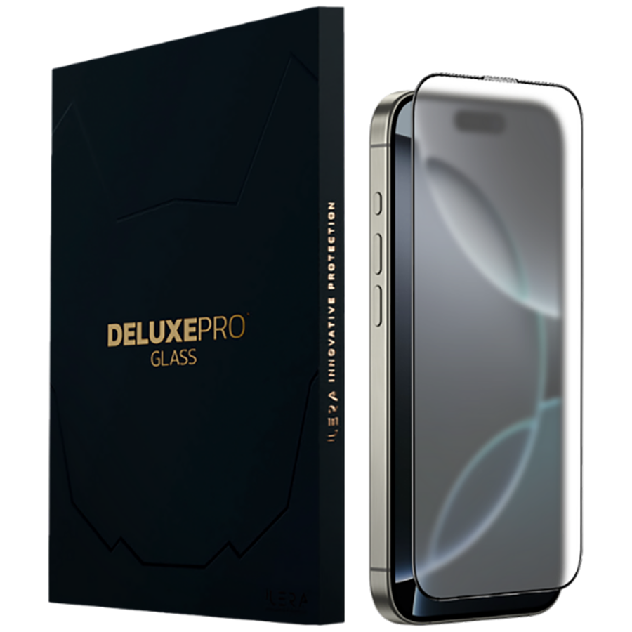 iLera DeLuxe Frosted Szkło ochronne do iPhone 16 Pro