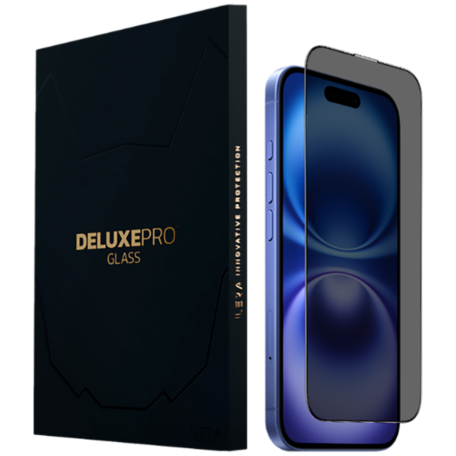 iLera DeLuxe Incognito Szkło ochronne do iPhone 16 Plus-1
