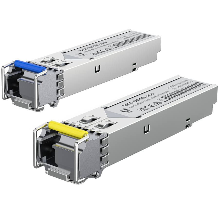 UBIQUITI uFiber SFP WDM, 1.25Gbps, SM LC, 3km, (2-pack)-1