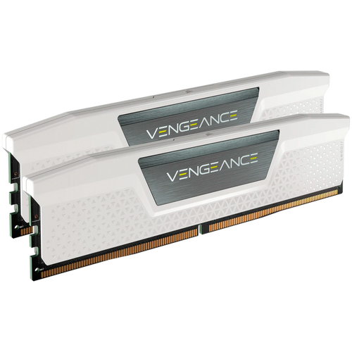 CORSAIR VENGEANCE DDR5 32GB (2 x 16GB) DDR5 6000 CL36-44-44-96 1.35V Intel XMP & AMD EXPO - White