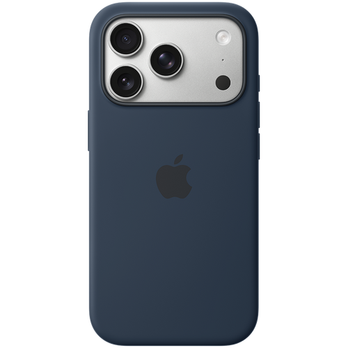 iPhone 17 Pro Silicone Case with MagSafe - Midnight,Model A3559