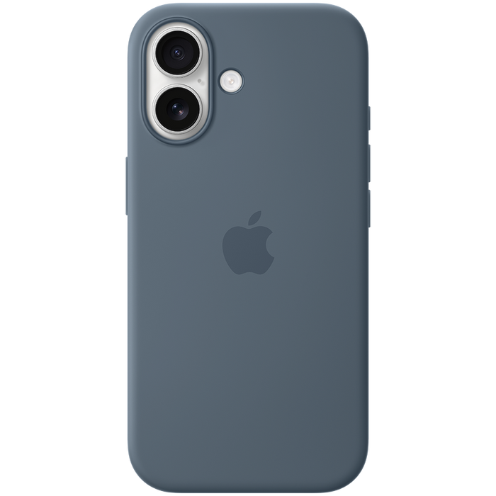 iPhone 17 Silicone Case with MagSafe - Anchor Blue,Model A3558