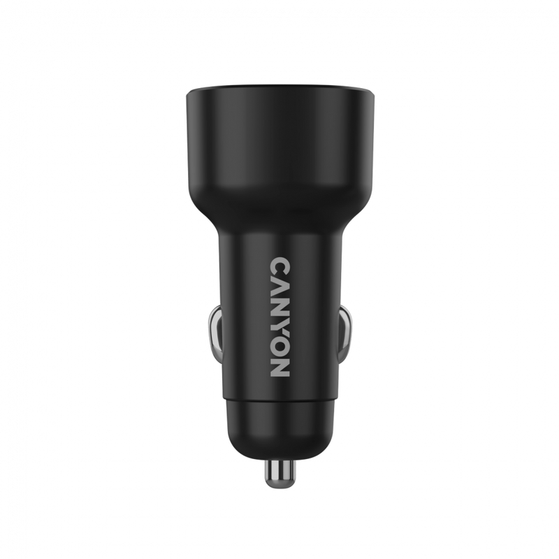 CANYON Ładowarka samochodowa OnDrive 85 PD 85W USB-A+USB-C czarna-5