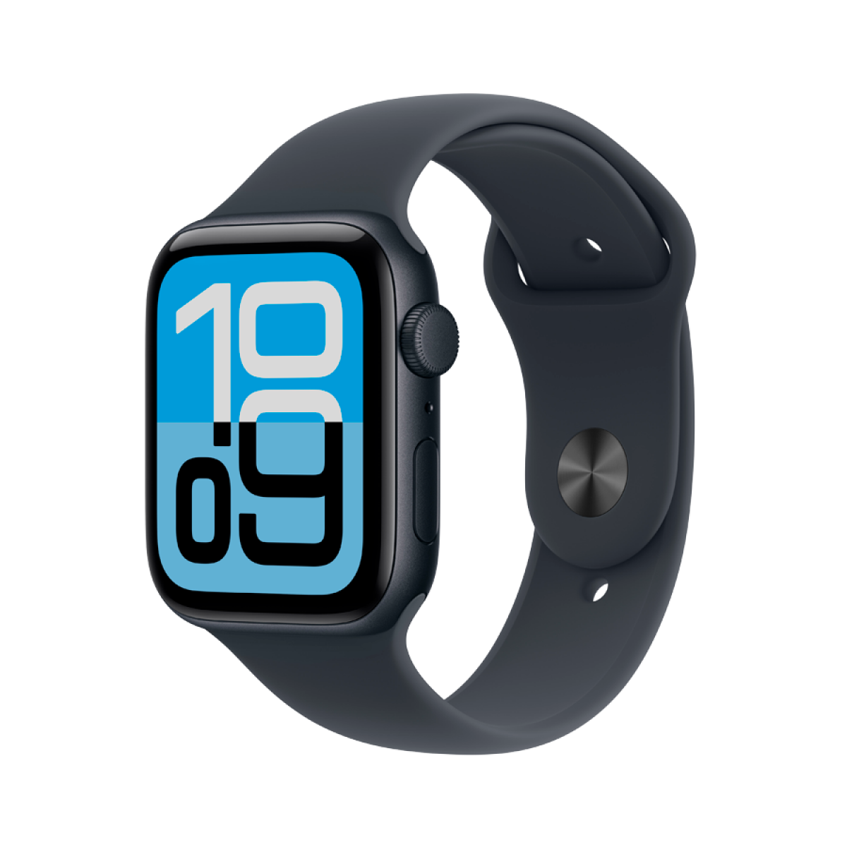 Apple Watch SE 3 GPS 44mm Midnight Aluminium Case with Midnight Sport Band - M/L,Model A3325