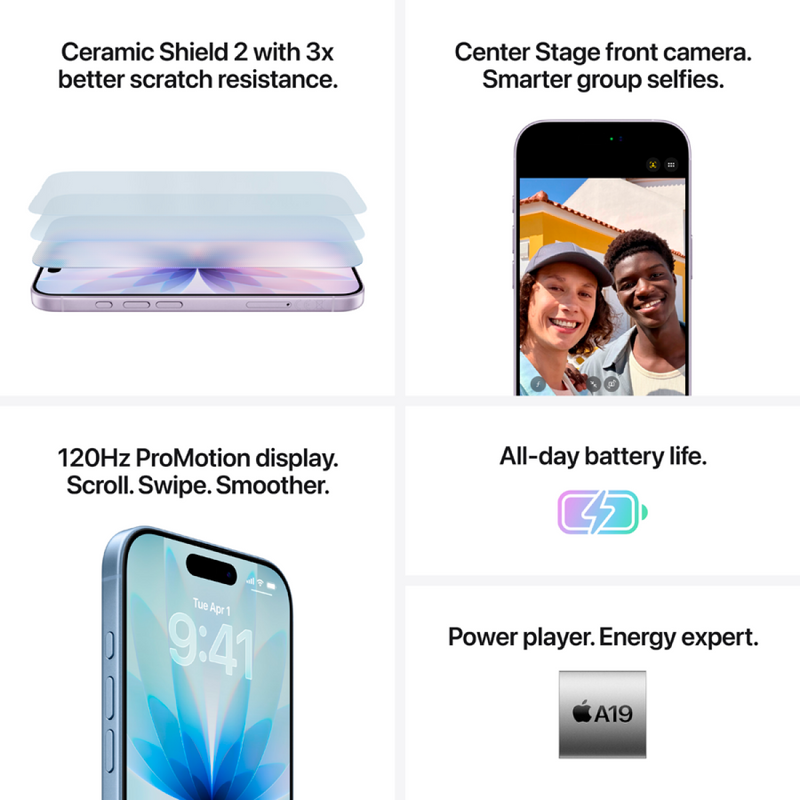 iPhone 17 256GB Mist Blue,Model A3520-11