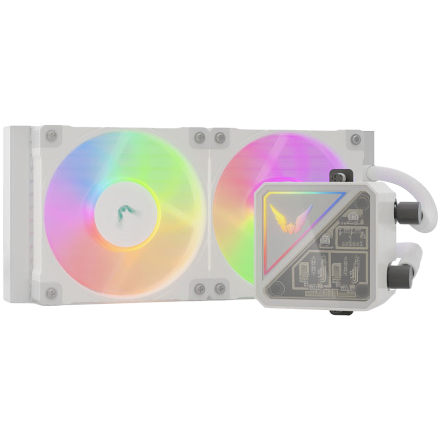 VALKYRIE V240 Lite ARGB White chłodzenie wodne AIO CPU Biały-1