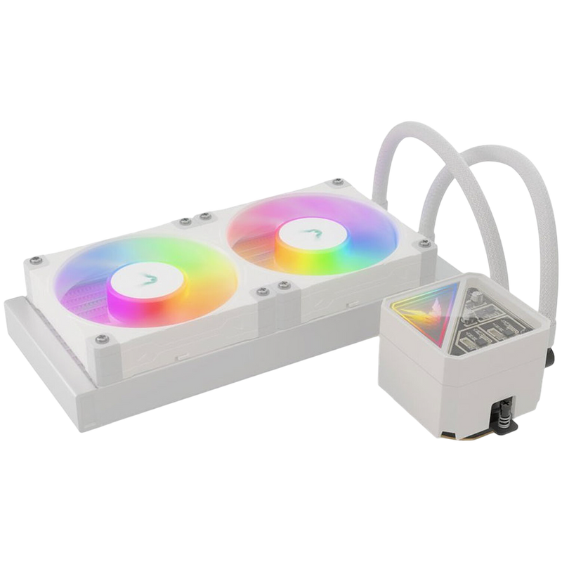 VALKYRIE V240 Lite ARGB White chłodzenie wodne AIO CPU Biały-2