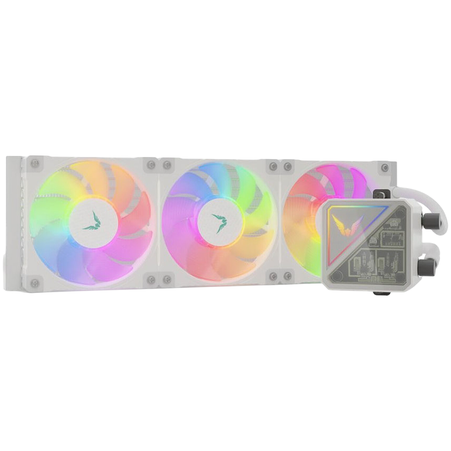 VALKYRIE V360 Lite ARGB White chłodzenie wodne AIO CPU Biały-1