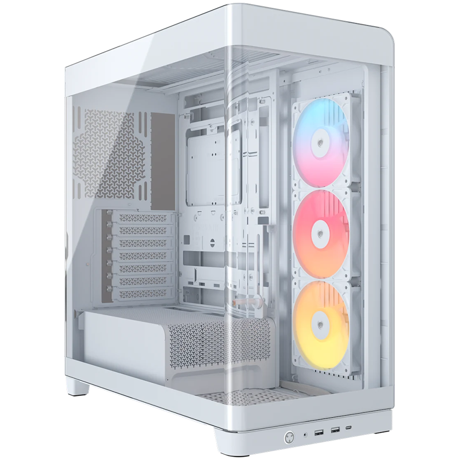 CORSAIR FRAME 4500X RS-R ARGB Tempered Glass Mid-Tower, White-1