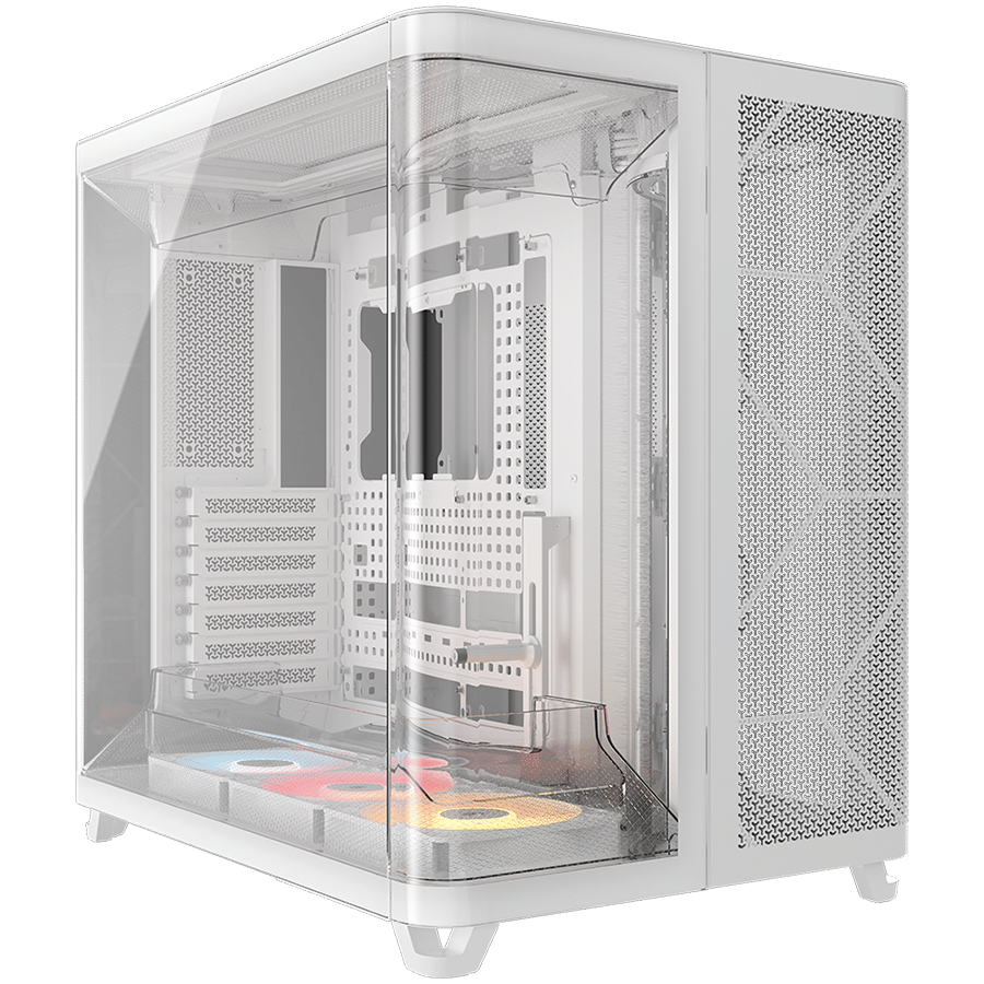 CORSAIR AIR 5400 RS-R ARGB Tempered Glass Mid-Tower, White-1