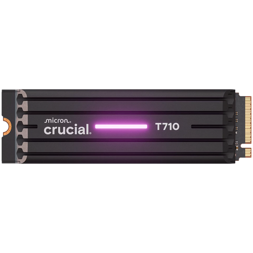 CRUCIAL T710 2000GB [2TB] NVMe PCIe Gen.5 M.2 2280 Radiator