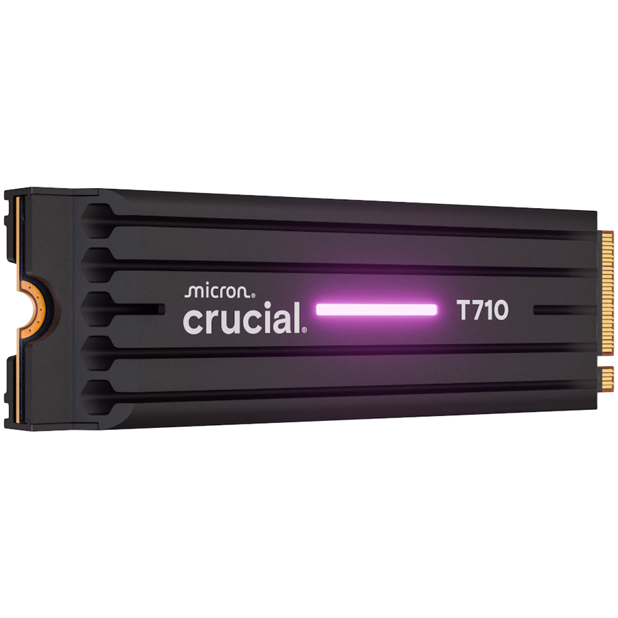 CRUCIAL T710 2000GB [2TB] NVMe PCIe Gen.5 M.2 2280 Radiator