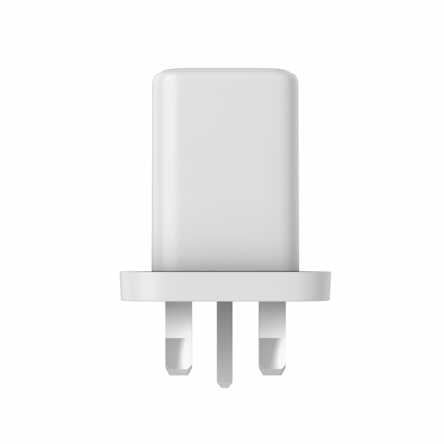 CANYON Ładowarka sieciowa CU45AC GaN 45W 2xPD UK Biała