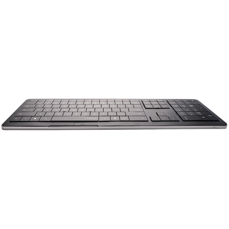 CLVX 1 Klawiatura bezprzewodowa, dotykowa, RGB, układ Windows, kompatybilna także Linux/MacOS, MacBook, iMac, iPad, Apple TV-2