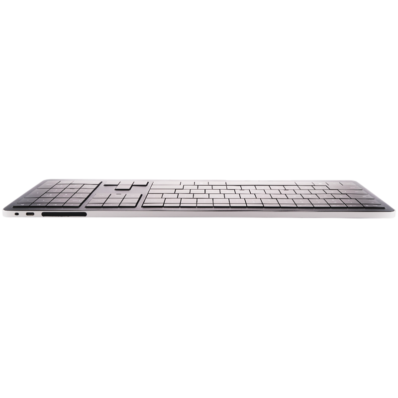CLVX 1 Klawiatura bezprzewodowa, dotykowa, RGB, układ Windows, kompatybilna także Linux/MacOS, MacBook, iMac, iPad, Apple TV-4