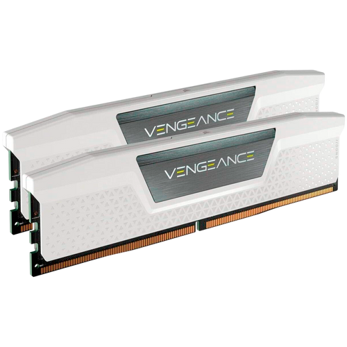 CORSAIR VENGEANCE DDR5 32GB (2 x 16GB) DDR5 6400 CL36-48-48-104 1.35V EXPO & XMP - White