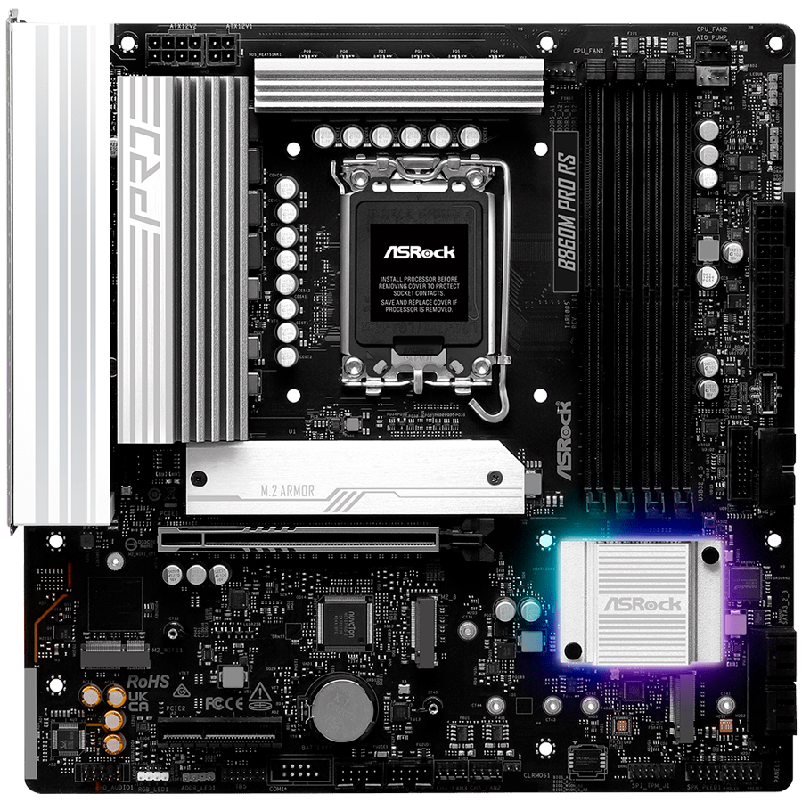 ASROCK B860M Pro RS mATX LGA1851 DDR5-1
