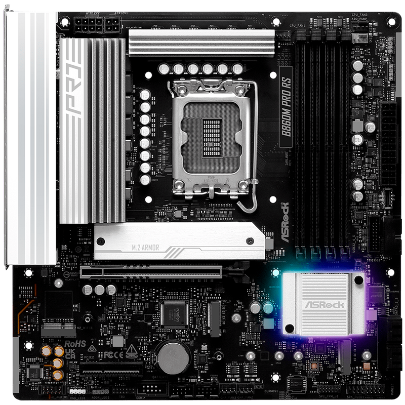 ASROCK B860M Pro RS mATX LGA1851 DDR5-2