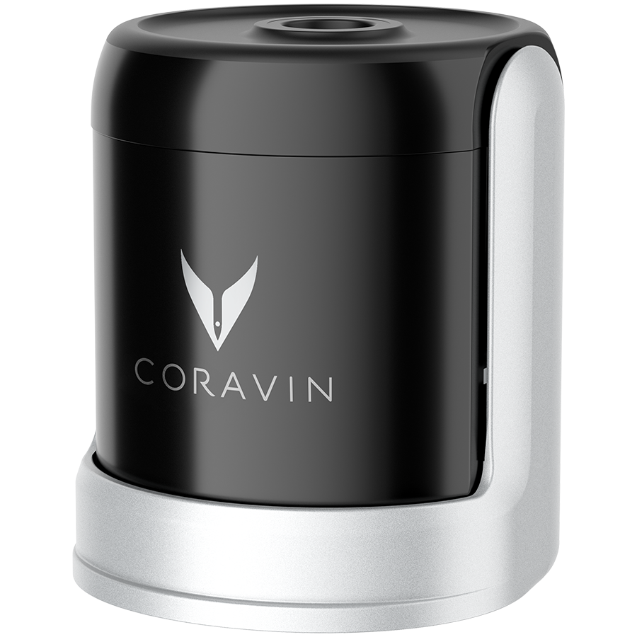 CORAVIN Sparkling, System do przechowywania wina - czarny/srebrny