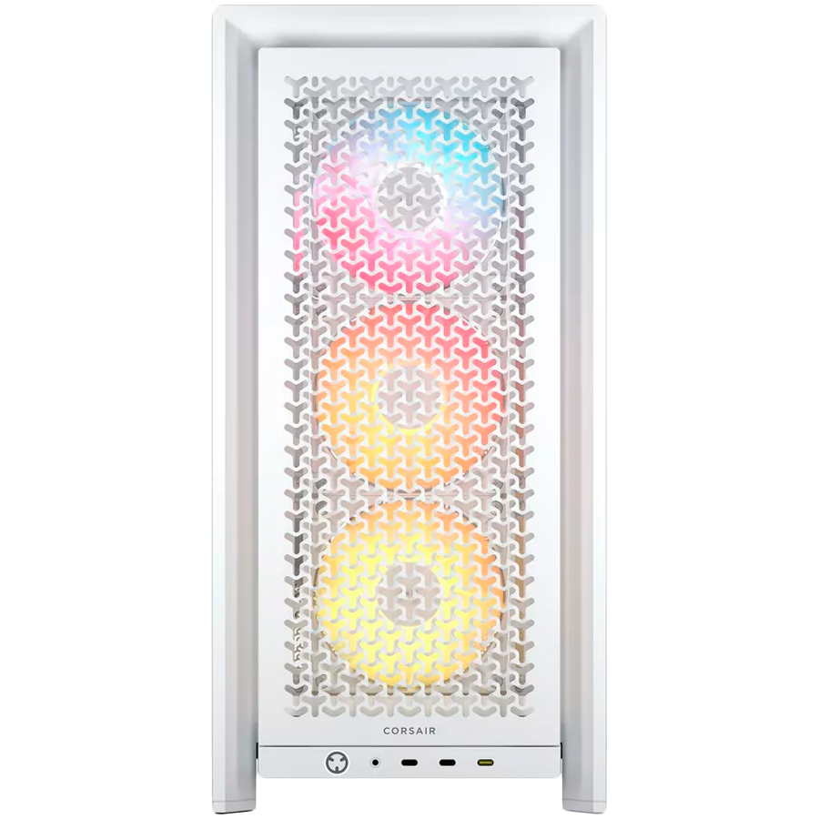 CORSAIR FRAME 4000D LCD RS Performance Mid-Tower, White-2