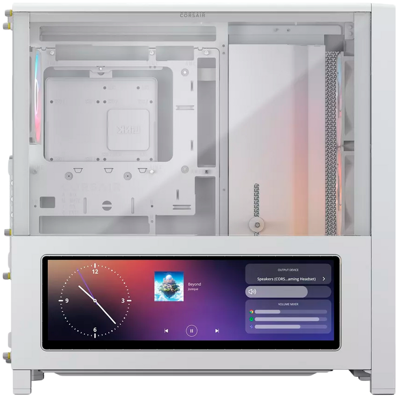 CORSAIR FRAME 4000D LCD RS Performance Mid-Tower, White-3