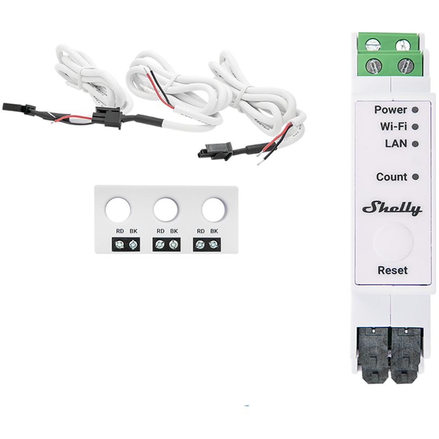 SHELLY Pro 3EM-3CT63 Naszynowy moduł pomiaru energii-1
