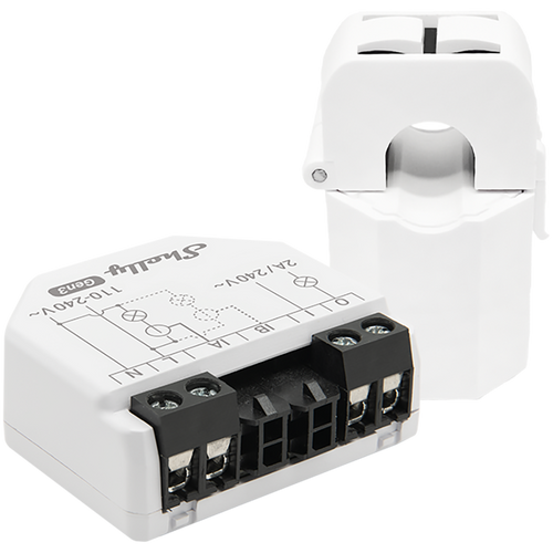 SHELLY EM Gen3 1x50A CT moduł pomiaru energii w zestawie