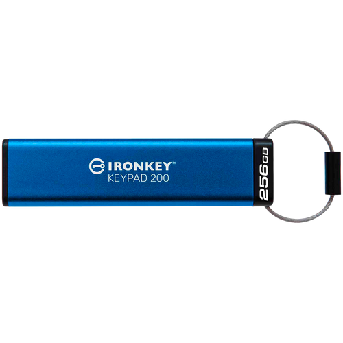 KINGSTON IronKey Keypad 200, 256GB, AES-256 Encrypted