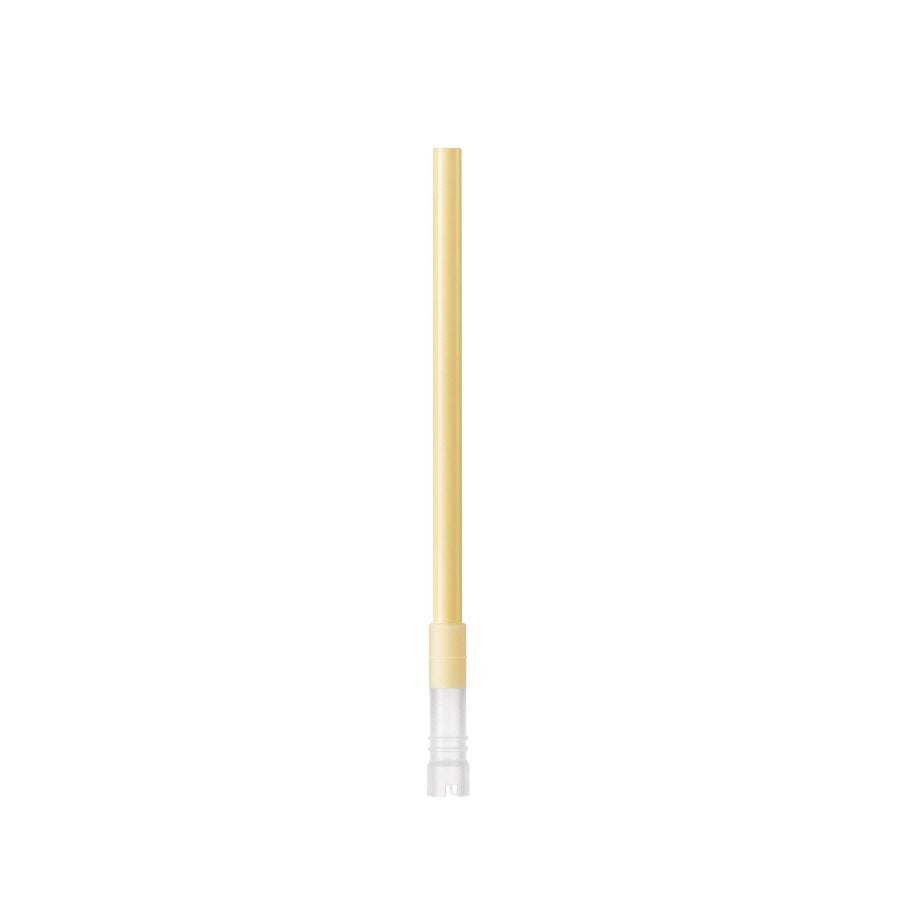 BUYDEEM Portable Glass Straw Bottle 550ml, model DG425, color Mellow Yellow