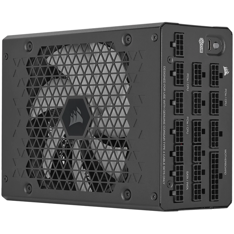 CORSAIR HX1200i, 1200 Watt, ATX 3.1, PCIe 5.1, 80 PLUS Platinum, Fully Modular-1