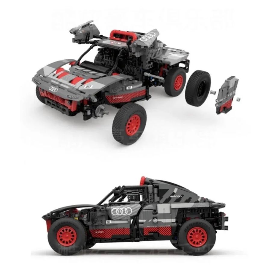 RASTAR 92700 R/C 1:14 Audi RS Q e-tron klocki RC version-10