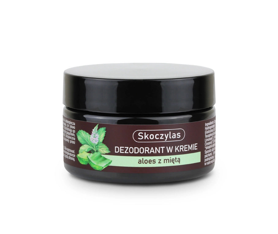 DEZODORANT w kremie aloes z miętą (bez soli aluminium) - 60 ml